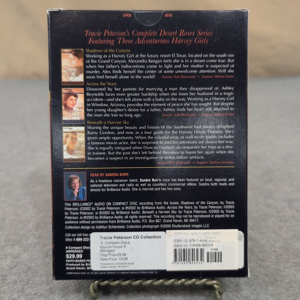 Tracie Peterson Complete Desert Roses Series 3 CD Audiobook Collection - Picture 2 of 2